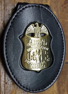 FBI Badge Cut-Out Large Belt Clip - (Badge Not Included)