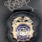 NYPD-Style Inspector Badge CutOut Neck Hanger/Belt Clip Combo Badge Not Included