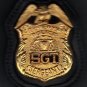 NYPD-Style Sergeant's Badge Cut-Out Belt Clip - (Badge Not Included)