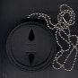 U.S. Marshal Circle Star Badge CutOut Neck Hanger w/chain - (Badge Not Included)