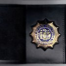 NYPD-Style-Lieutenant Snap Wallet (Badge Not Included)