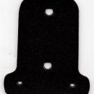 NYPD-Style-Leather Backer holds Shield & Name-Plate as per the Patrol Guide new