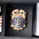 NYPD-Style-Commisioner Tri-Fold money/cc Wallet (Badge Not Included) CT09