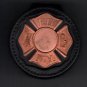 FDNY-Style-Fireman's Maltese Cross Badge Cut-Out Belt Clip (badge NOT included)