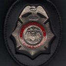FDNY-Style-Fire Ranking Officer's Badge Cut-Out Belt Clip (badge NOT included)