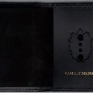 NYPD-Style-Deputy Inspector Family Member Mini Wallet (Badge Not Included)