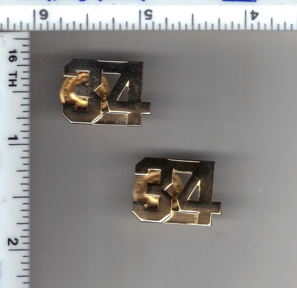 34th Precinct Collar Brass (Manhattan) as per the NYPDPatrolGuide