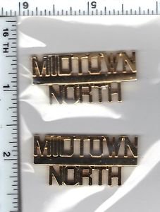 Midtown North Precinct Collar Brass (Manhattan) as per the NYPD-Patrol-Guide