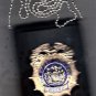 NYPD-Inspector-Style Cut-Out Shield & ID Neck Holder (Badge Not Included)