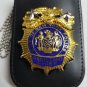 NYPD-Assistant Chief-Style Cut-Out Shield & ID Neck Holder (Badge Not Included)