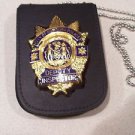 NYPD-Deputy Inspector -Style Cut-Out Shield & ID Neck Holder (Badge Not Included