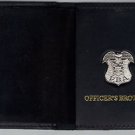 New Jersey P.B.A. Officer's Brother Wallet (Silver Plated Mini Badge Included)