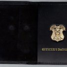 New Jersey P.B.A. Officer's Daughter Wallet (Gold Plated Mini Badge Included)