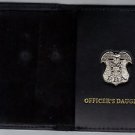 New Jersey P.B.A. Officer's Daughter Wallet (Silver Plated Mini Badge Included)