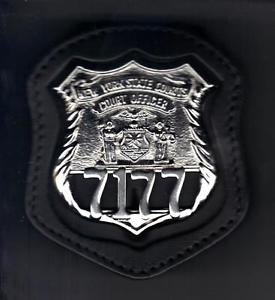 NYS Courts - Court Officer's Badge Cut-Out Belt Clip - (Badge Not Included)