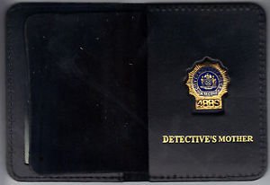NYPD-Style-Detective Mother Mini Wallet (with Random Numbered Mini)