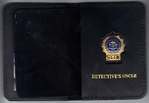 NYPD-Style-Detective Uncle Mini Wallet (with Random Numbered Mini)