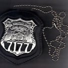 NYS Court Officer Badge CutOut Neck Hanger/Belt Clip Combo (Badge Not Included)