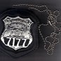 NYS Court Officer Badge CutOut Neck Hanger/Belt Clip Combo (Badge Not Included)