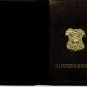 New Jersey P.B.A. Officer's Husband Wallet (Gold Plated Mini Badge Included)
