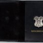 New Jersey P.B.A. Officer's Son Wallet (Silver Plated Mini Badge Included)
