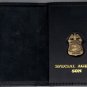 FBI Special Agent's Son Wallet w/Antique Mini Badge included (from MCO Quantico)