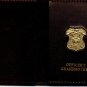 New Jersey PBA Officer's Grandmother Wallet (Gold Plated Mini Badge Included)