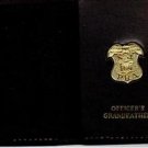 New Jersey PBA Officer's Grandfather Wallet (Gold Plated Mini Badge Included)