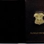 New Jersey PBA Officer's Family Member Wallet (Gold Plated Mini Badge Included)