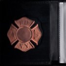 FDNY-Style-Fireman TriFold money & credit cards Wallet (Badge Not Included CT09)