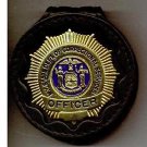 NYS-DOCS Correction Officer's Badge Cut-Out Belt Clip - (Badge Not Included)