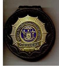 NYS-DOCS Correction Officer's Badge Cut-Out Belt Clip - (Badge Not ...