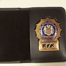 NYPD-Style-Detective Cut-Out Badge Shield & ID Book Wallet (Badge Not Included)
