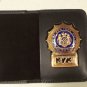 NYPD-Style-Detective Cut-Out Badge Shield & ID Book Wallet (Badge Not Included)