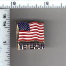 Veteran American Flag Pin Veteran American Flag Pin