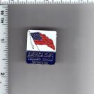 America's # 1 Thanks To Our Veterans - American Flag Pin America's # 1 Thanks To Our Veterans - American Flag Pin