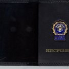 NYPD-Style-Detective Sister Mini Wallet (with Blue Panel Mini)