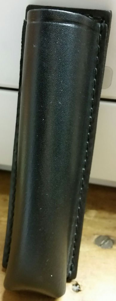 Leather Duty Baton Holder - used by most police department in the United States