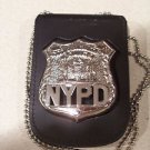 NYPD-Style Officer Badge & ID Card Neck Holder (Badge & ID Card Not Included)
