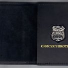 NYPD-Style-Officer's Brother Mini Wallet (with Cut-Out Letters Mini)