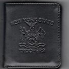 NY State Police Badge CutOut Money/Credit Card Wallet w/Embossed Cover (No Badge
