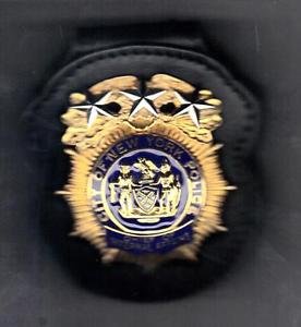 NYPD-Style Chief Internal Affairs Badge Cut-Out Belt Clip (Badge NOT Included)