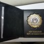 NYS-DOCS Officer Badge/ID Money Wallet w/Gold Leaf Lettering (Badge Not Included