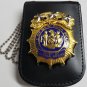 NYPD-Style Chief Internal Affairs Badge Cut-Out Neck Hanger (Badge NOT included)