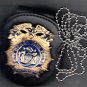 NYPD-Style Chief of Detectives Badge Cut-Out Neck Hanger/Belt Clip (No Badge)