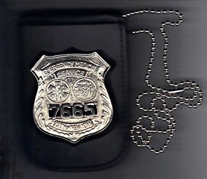 NYC EMS Officer Badge & ID Card Neck Holder (Badge & ID Card Not Included)