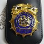 NYPD-Style Assistant Chief Shield/ID Card Neck Holder (Badge/ID Not Included)
