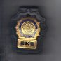 Paterson Police (NJ) Detective Badge Cut-Out Belt Clip - (Badge Not Included)