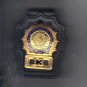 Paterson Police (NJ) Detective Badge Cut-Out Belt Clip - (Badge Not Included)