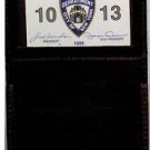 NYPD-Officer's Family Member Mini Wallet (with Mini & 1989 10-13 Card)